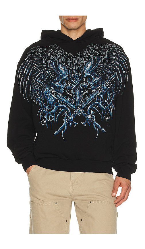 Affliction Toxic Wrath Hoodie in Black. M also in