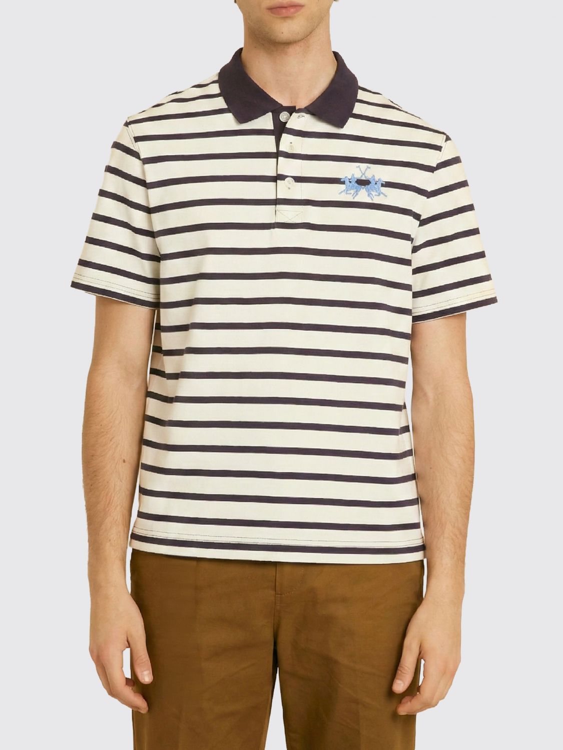 Polo Shirt Men color White