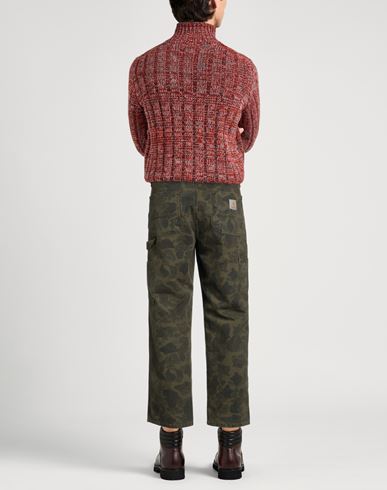 Man Pants Military green Size XS Organic cotton