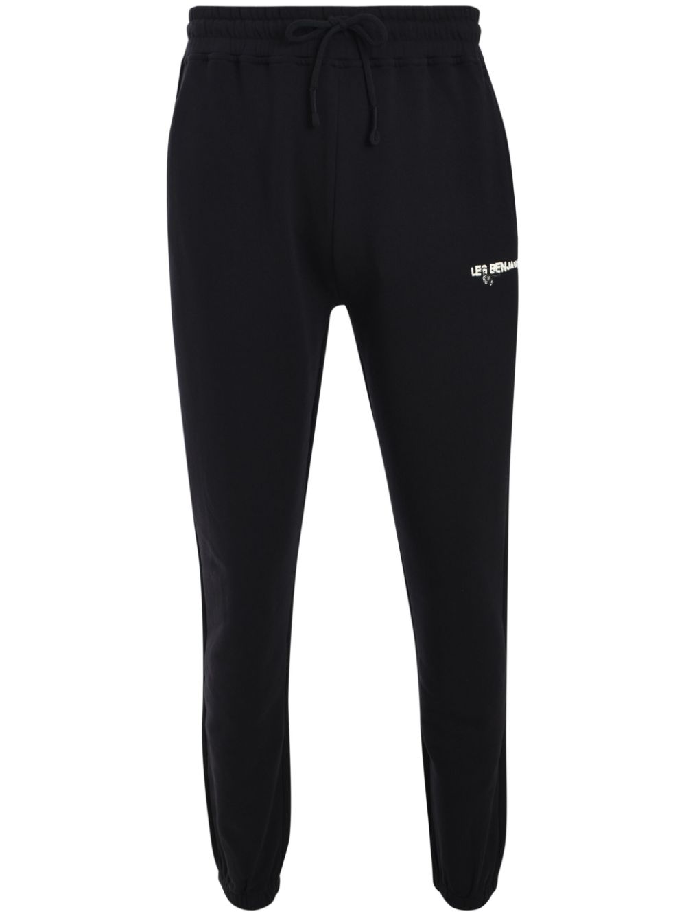 Cotton track pants - Black
