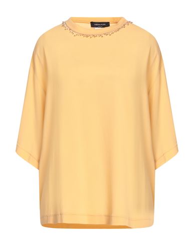 Fabiana Filippi Woman Top Apricot Size 10 Viscose, Elastane, Nylon, Glass, Resin