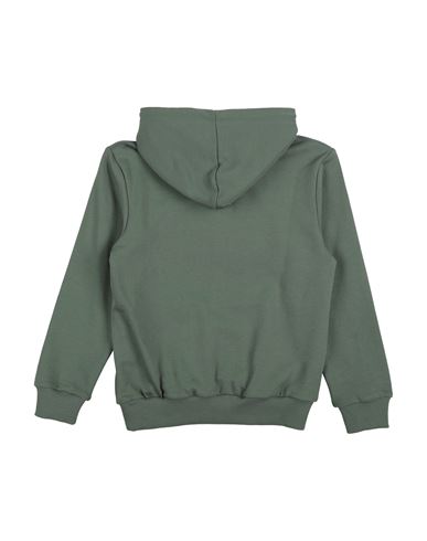 Bikkembergs Kid Boy Sweatshirt Military green Size 10 Cotton