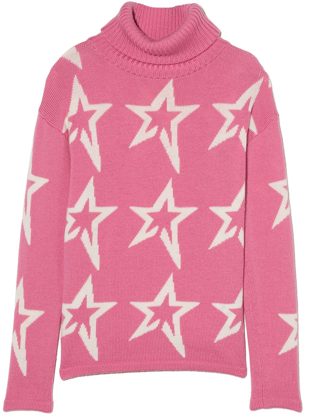 Star Dust roll neck jumper - Pink