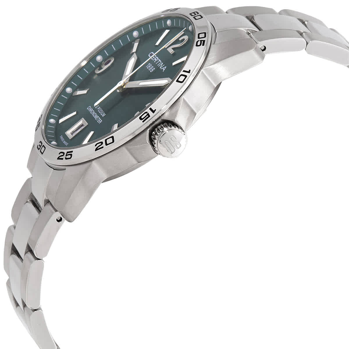 DS Podium Quartz Green Dial Mens Watch C0344511109700