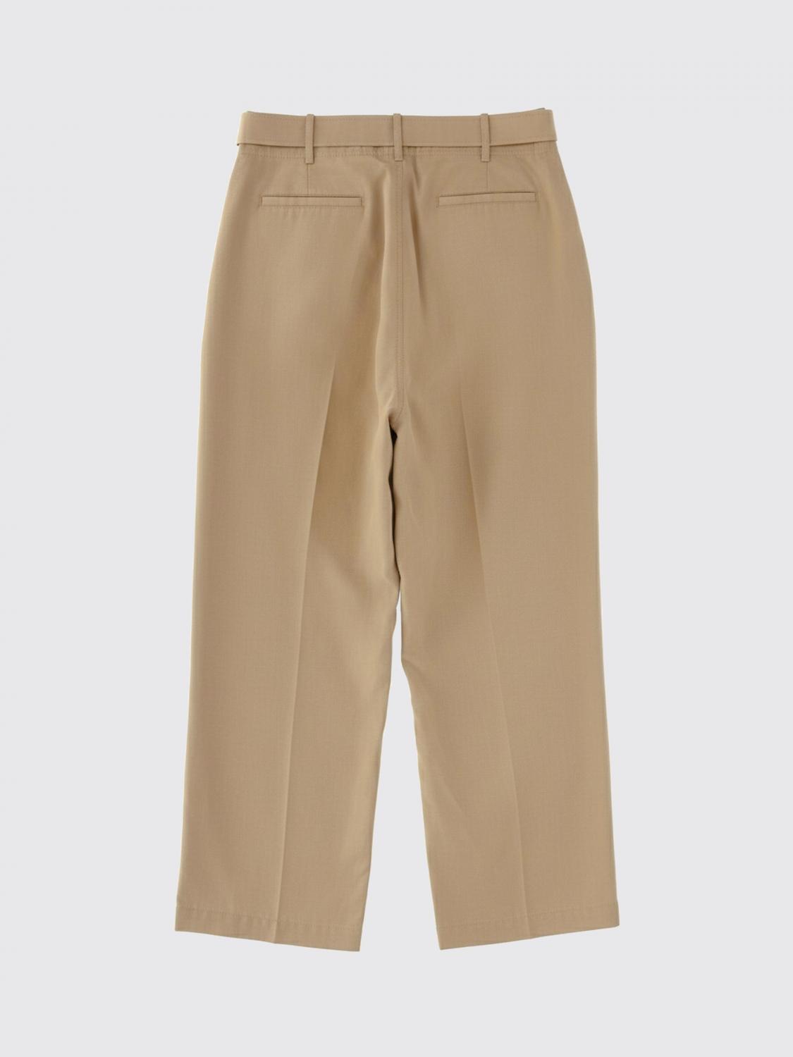 Pants Woman color Beige