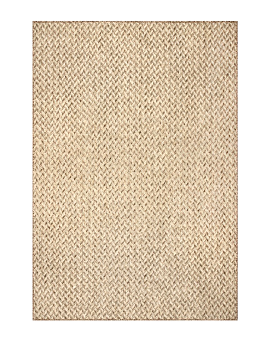 Camryn Herringbone Indoor/Outdoor Area Rug