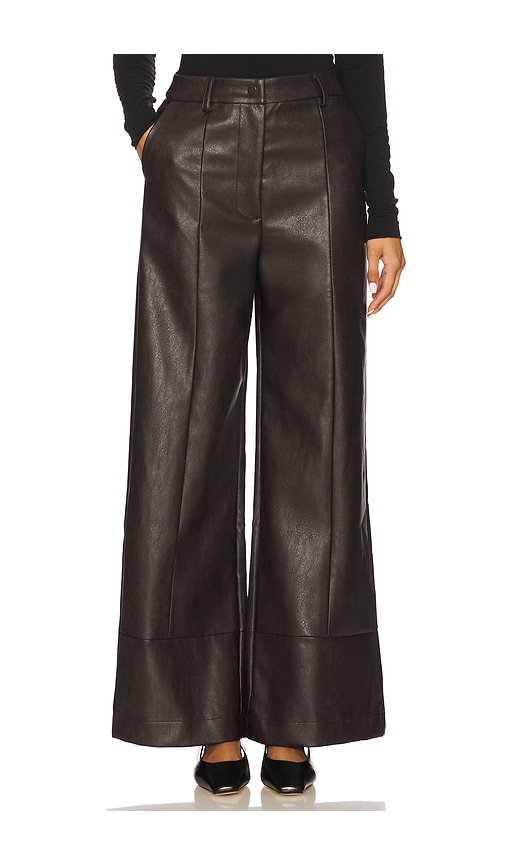 Bardot Marlowe Faux Leather Pant in Dark Choco. 12 also , 2, 6
