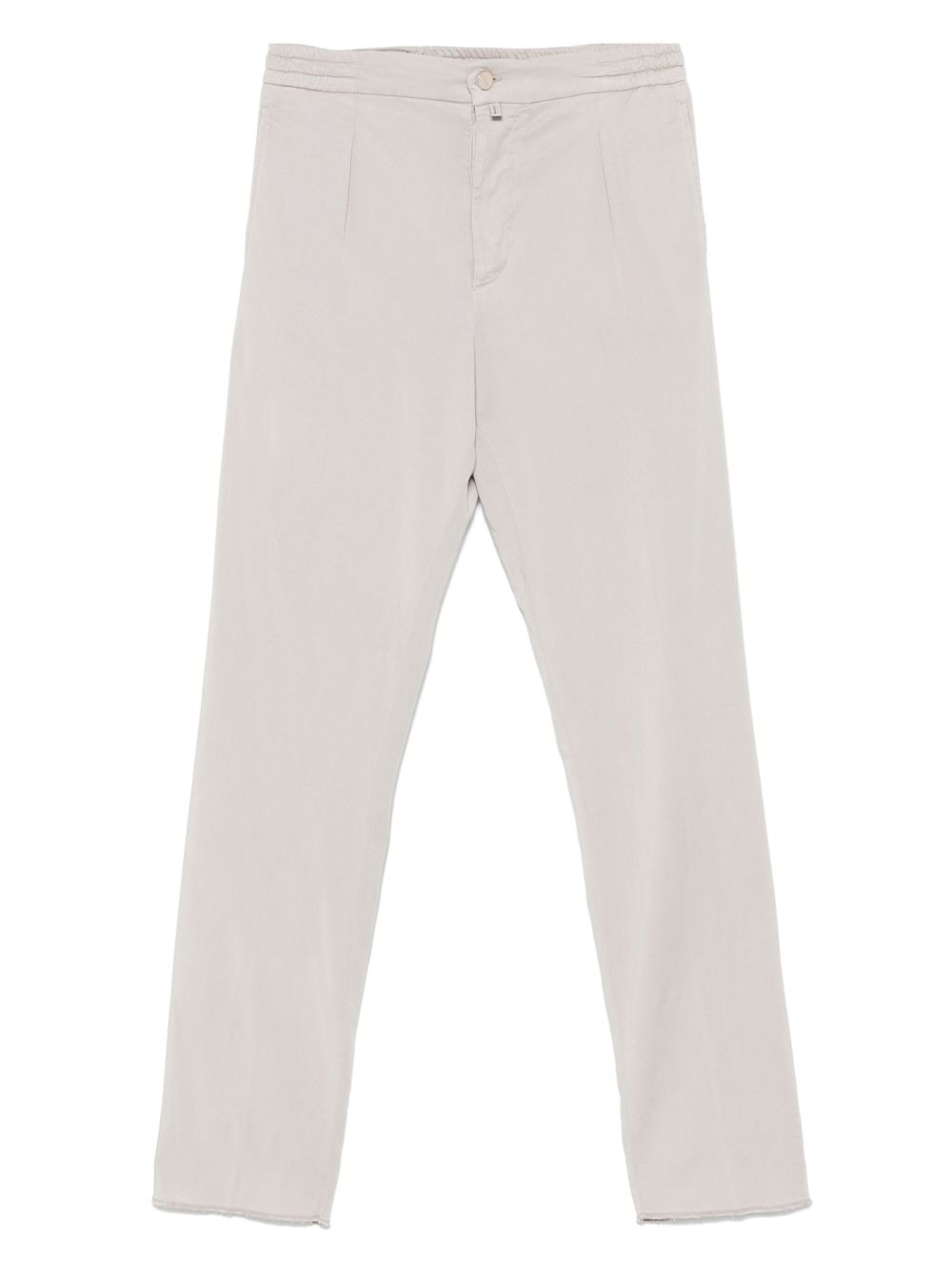 Kiton cotton trousers - Grey