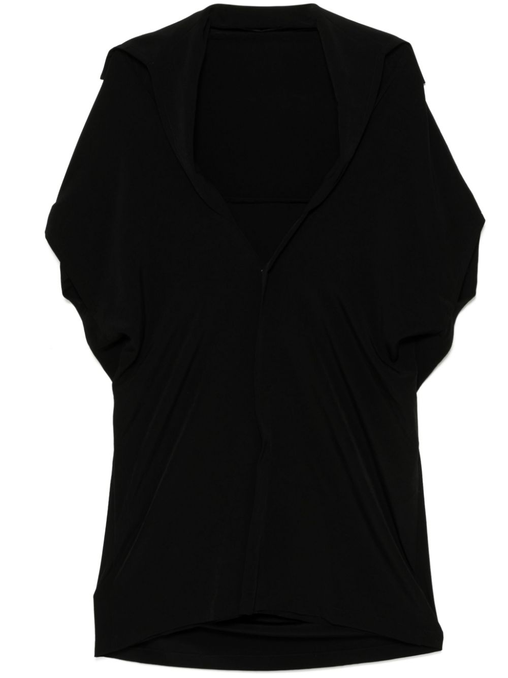 V-neck dress - Black