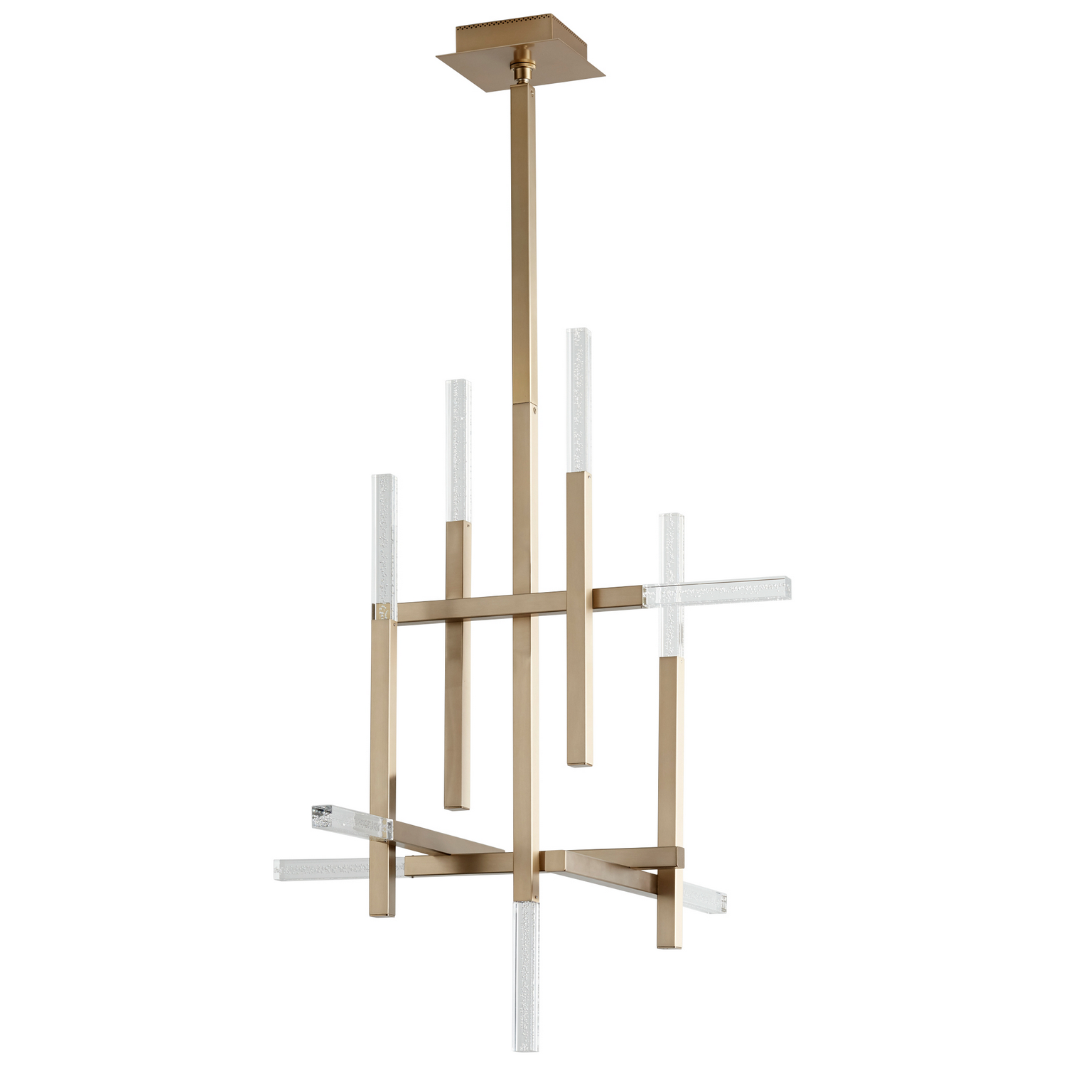Aged Brass LED Ceiling Mount from the Atlantis Collection