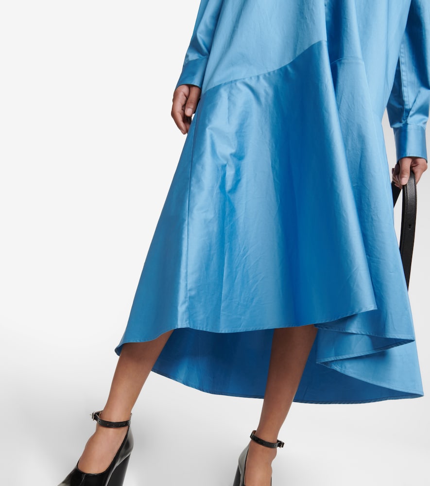 Cotton midi dress