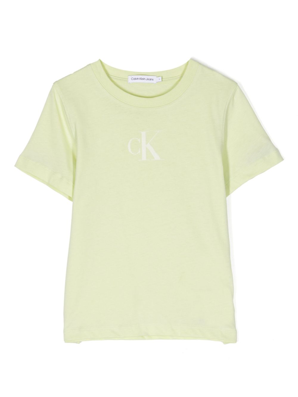 Logo-print cotton T-shirt - Green