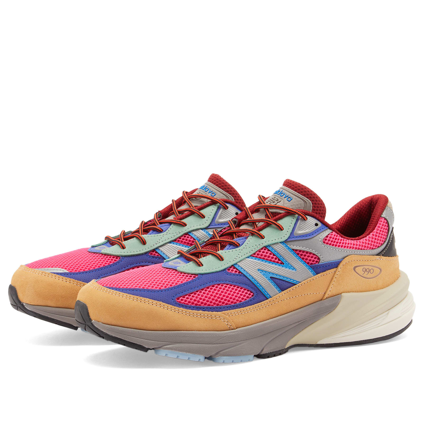 New Balance Men's X Action Bronson 990v6 Sneaker in Multi