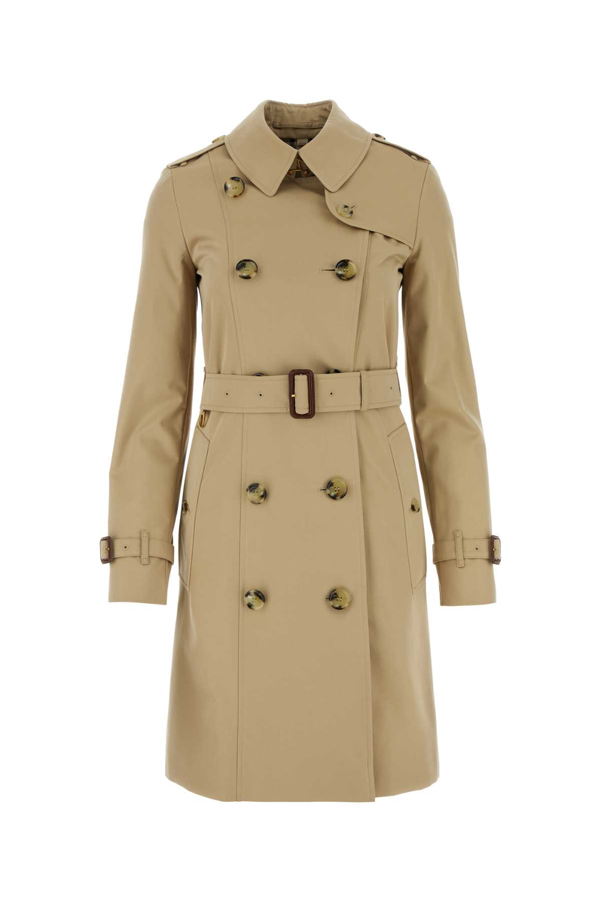 Beige Gabardine Heritage Chelsea Trench Coat
