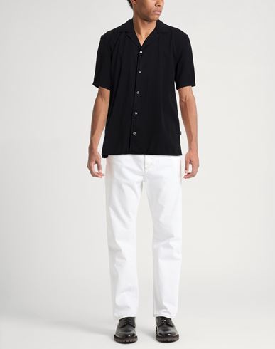 Man Shirt Black Size XXL Cotton