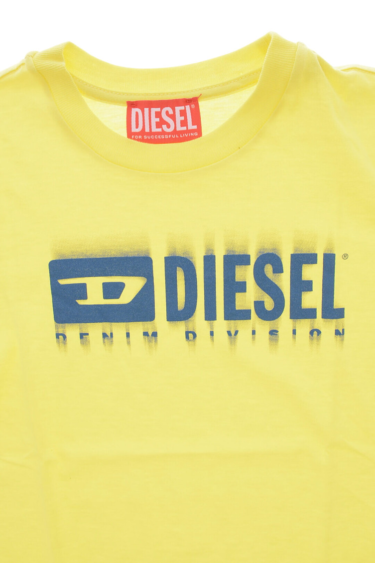 Boys Yellow Logo T-Shirt
