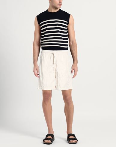 Man Shorts & Bermuda Shorts Off white Size S Organic cotton