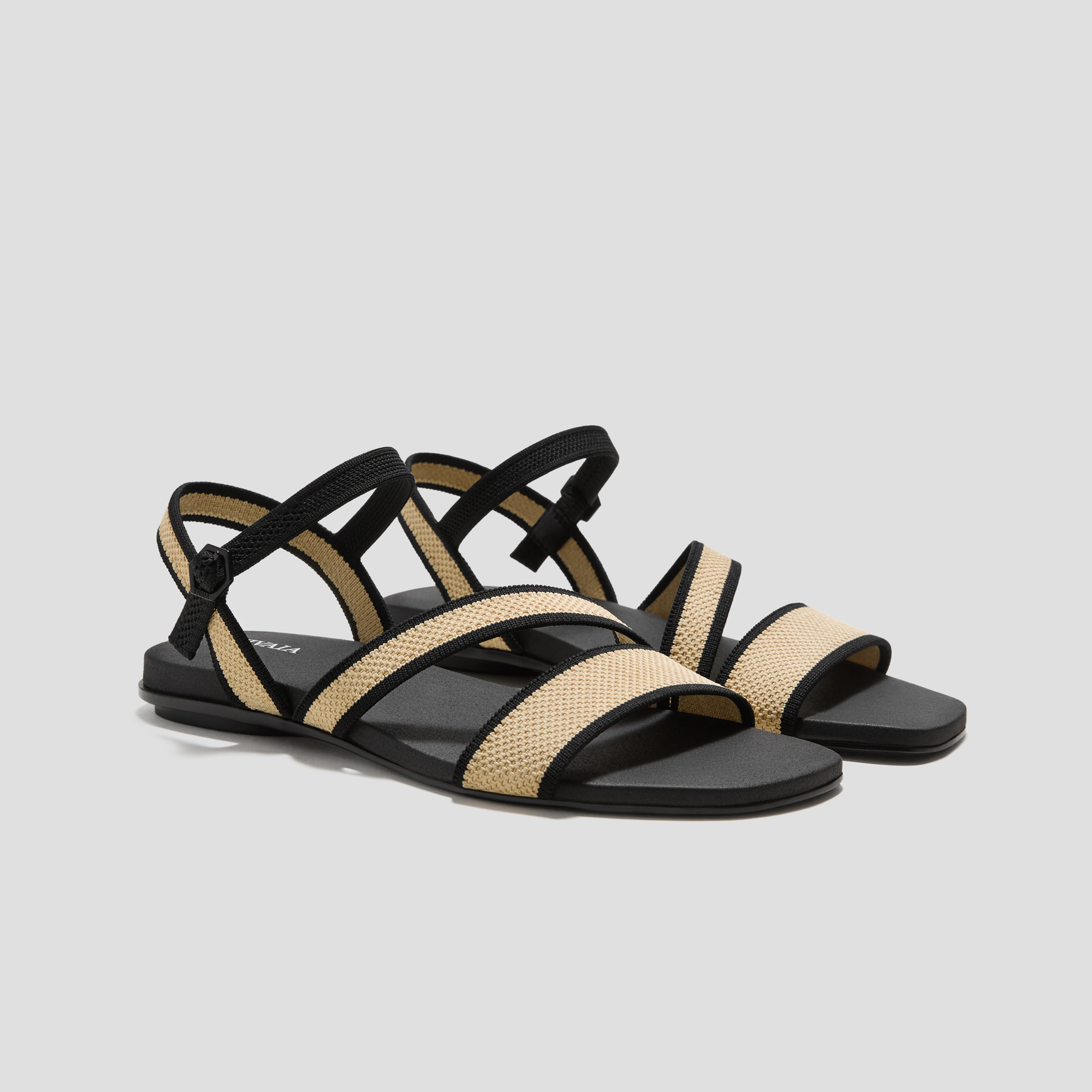 VIVAIA AdaptAll™ Flat Sandals Demi|NATURAL BLACK
