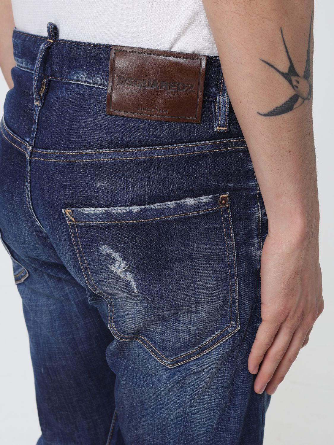 Jeans Men color Denim