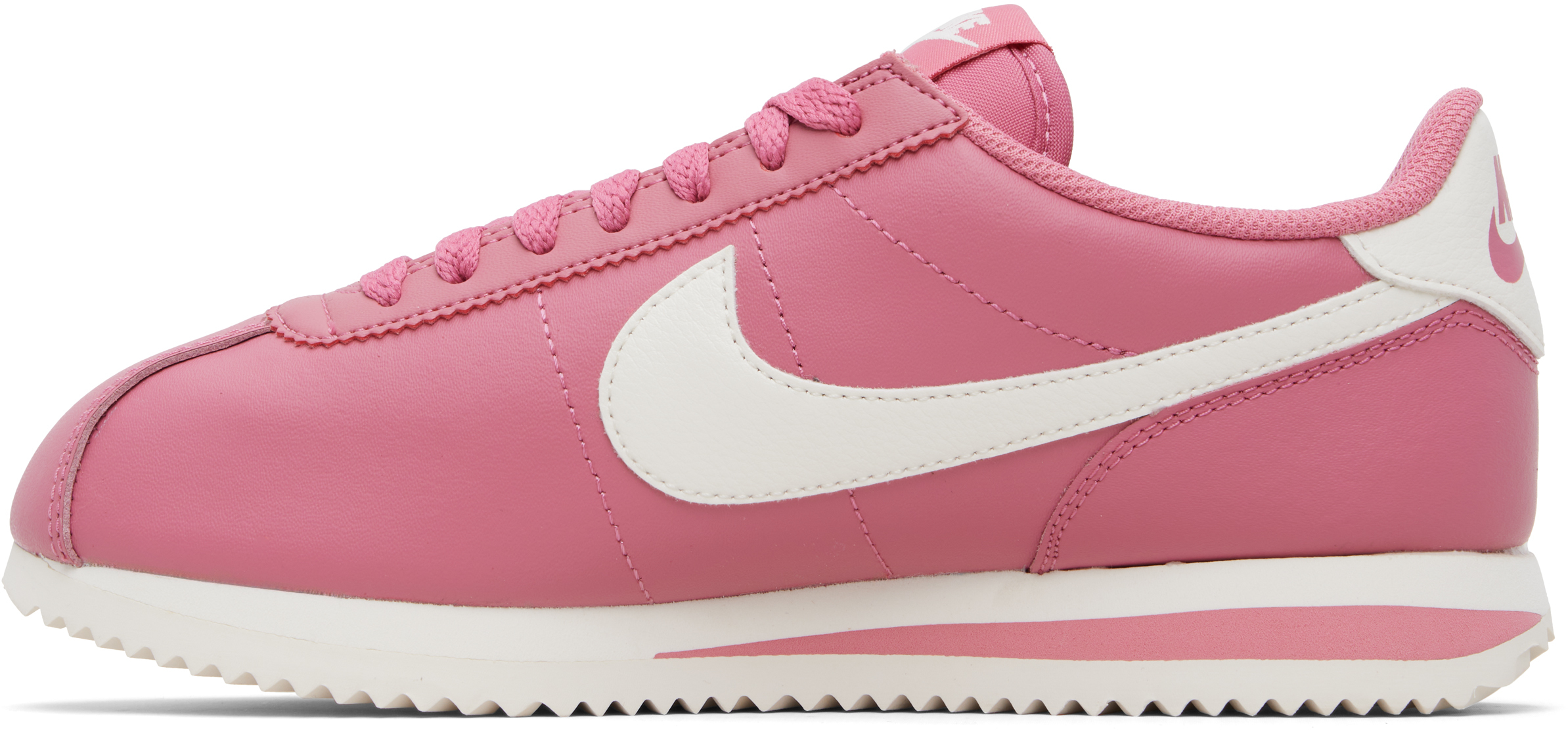 Pink Cortez Leather Sneakers