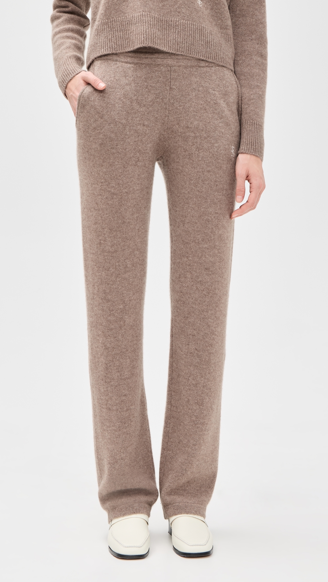 SRC Cashmere Trousers Tapioca