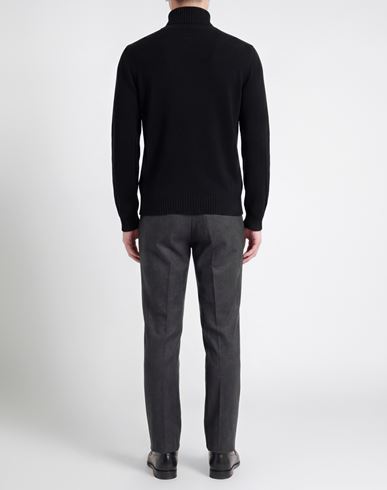 Man Turtleneck Black Size 36 Virgin Wool