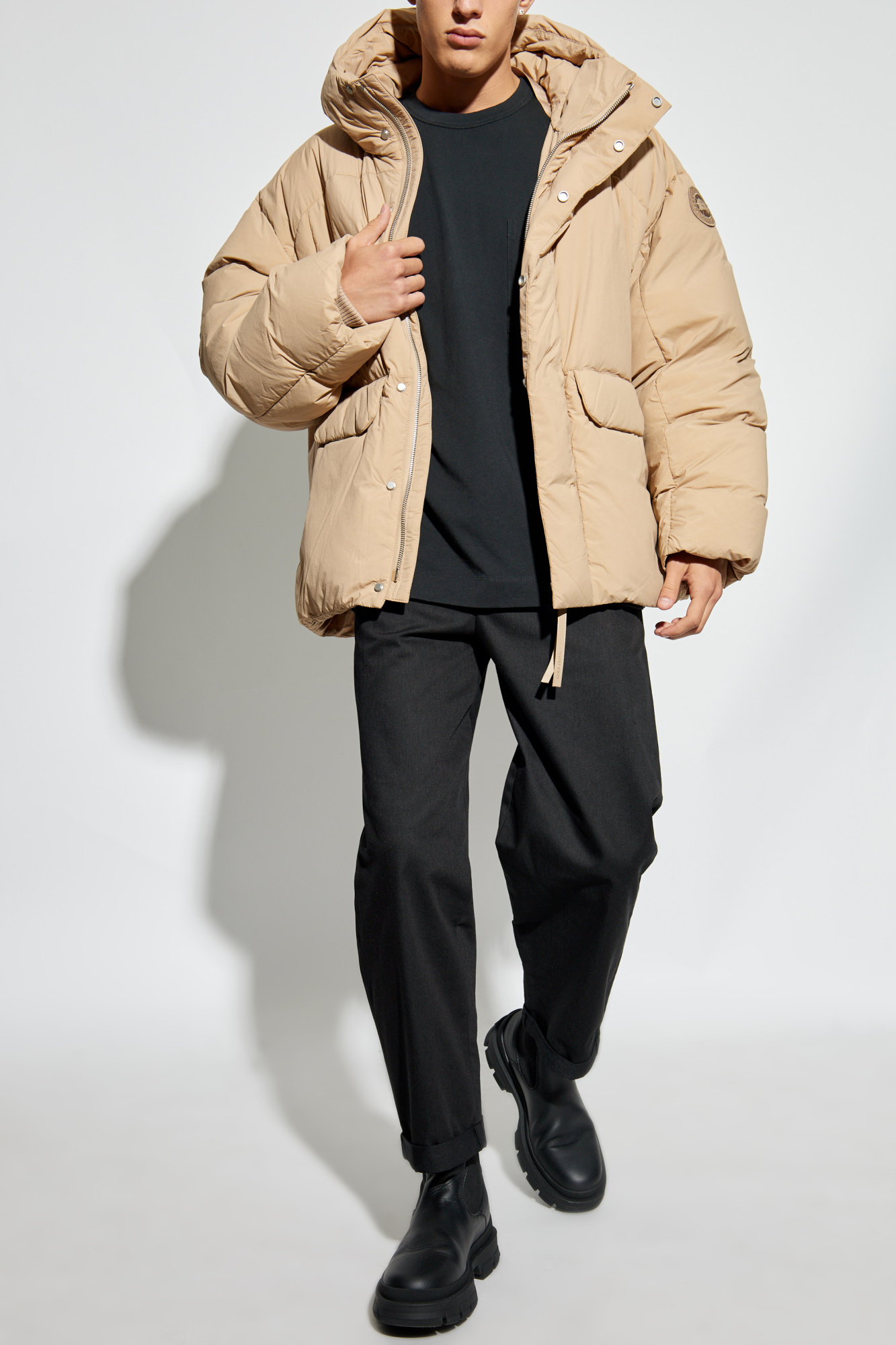 Down Jacket Wilu, Men's, Beige