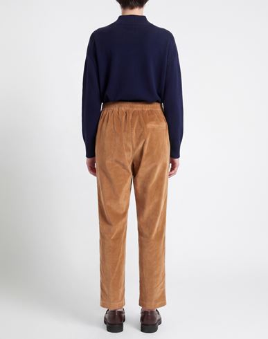 Woman Pants Beige Size 10 Cotton, Viscose, Elastane