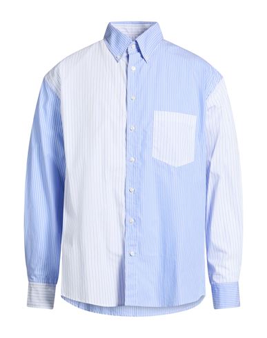 Man Shirt Light blue Size M Cotton