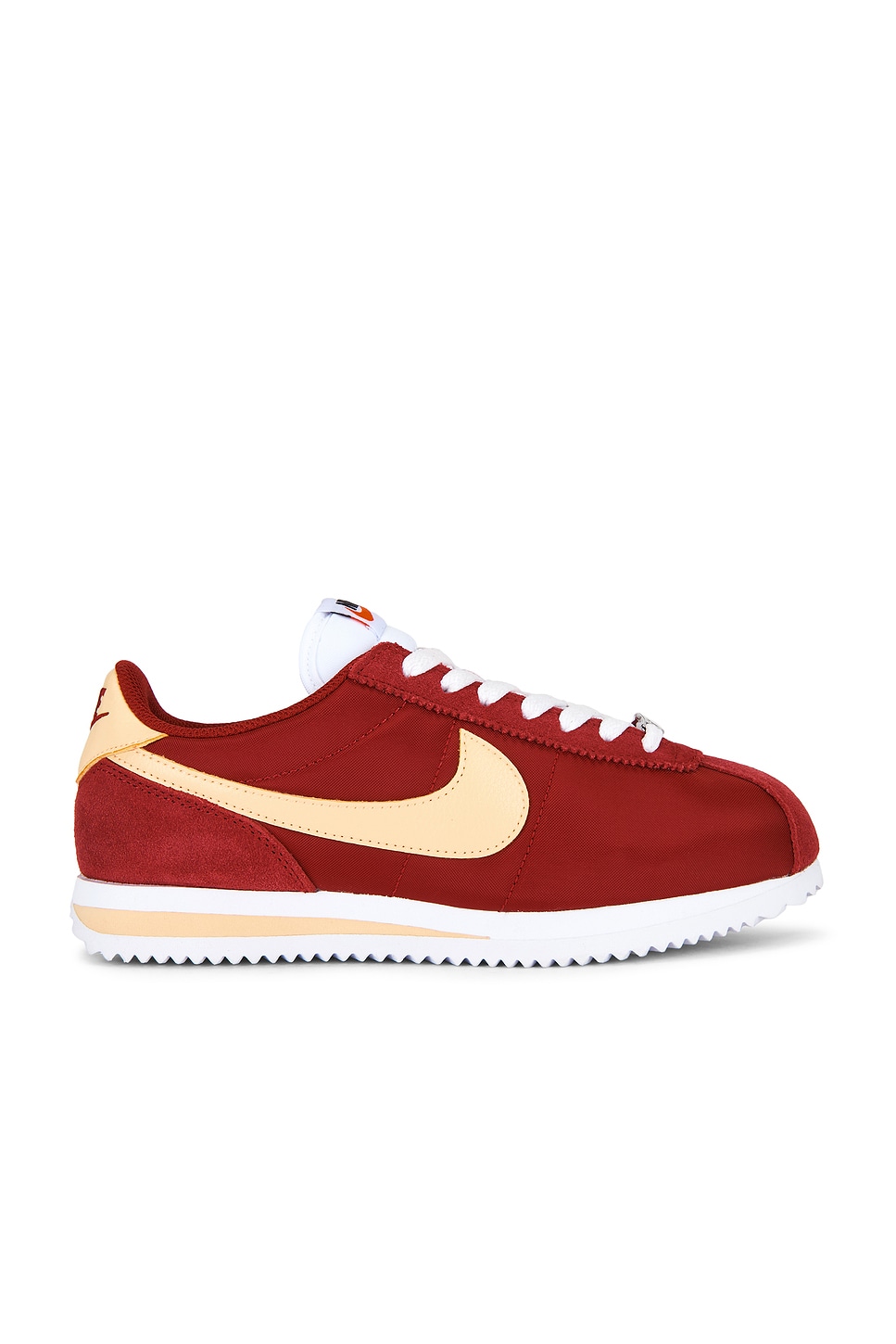 Nike Cortez Textile Sneaker in Red