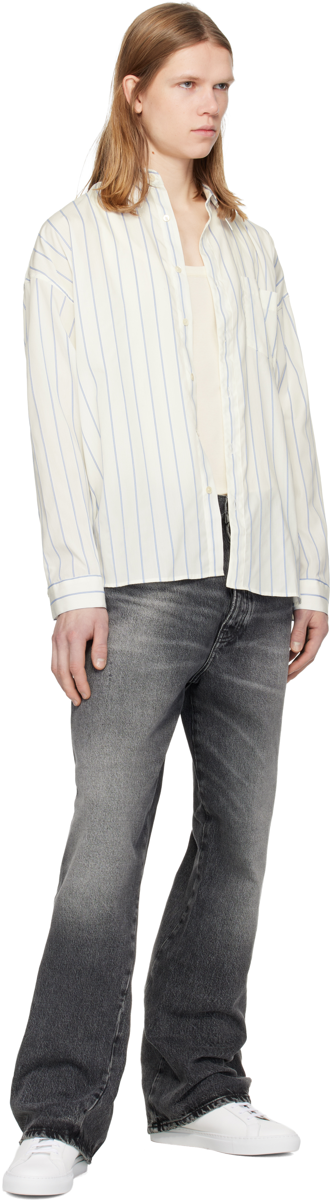 Black Wide Twist Jeans