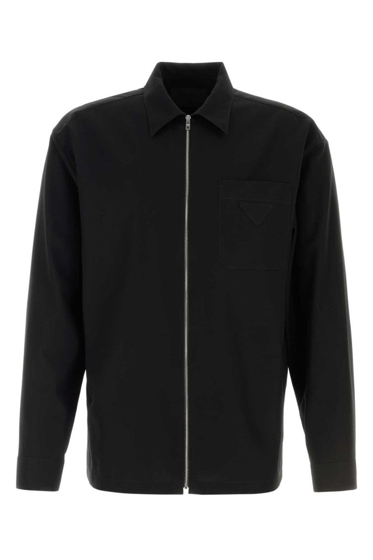 Black Cotton Shirt