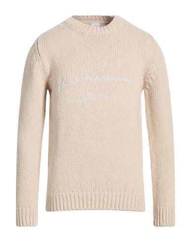 Platinum Man Sweater Beige Size L Wool