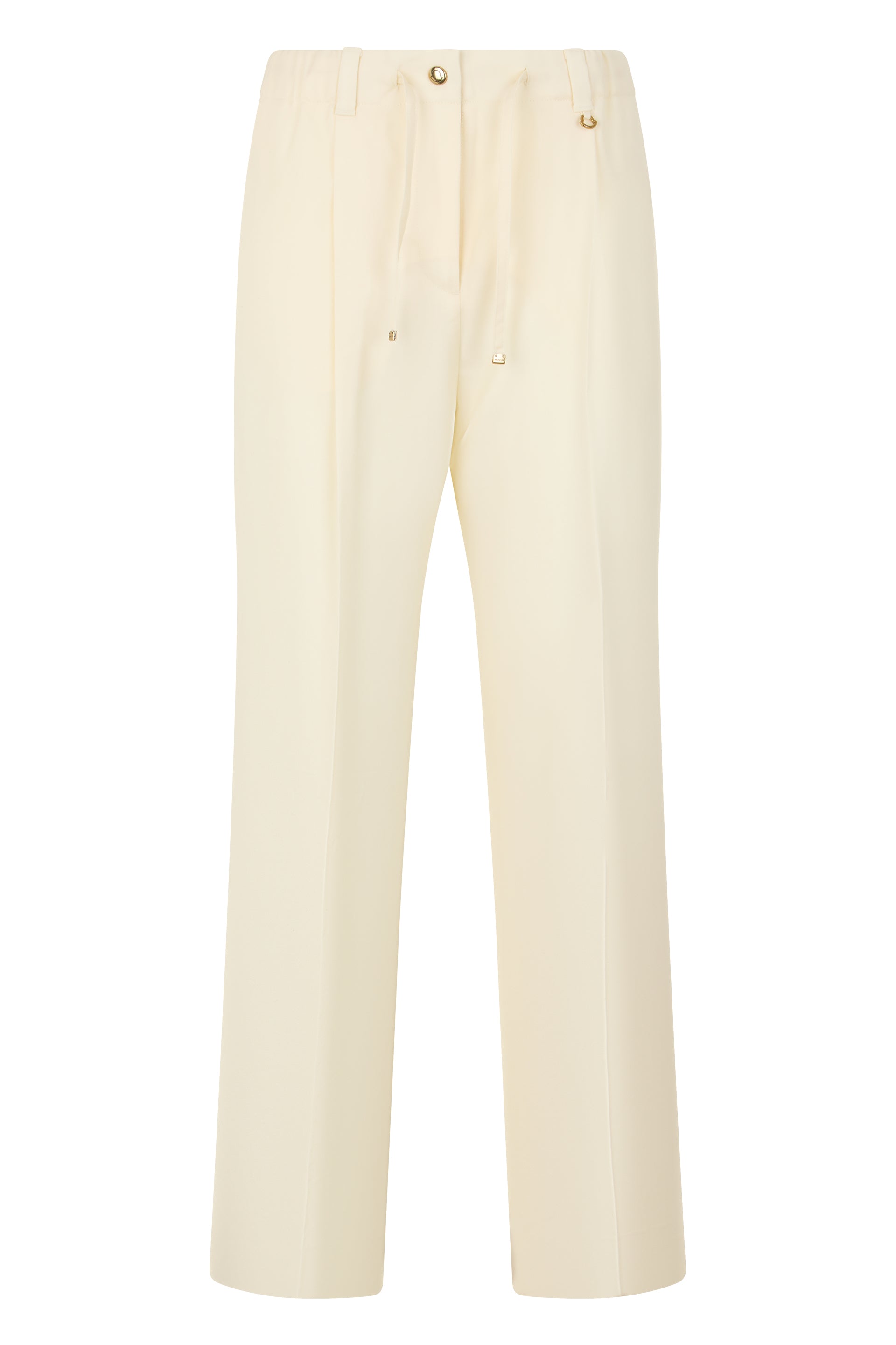 Long Elastic Waist Trousers