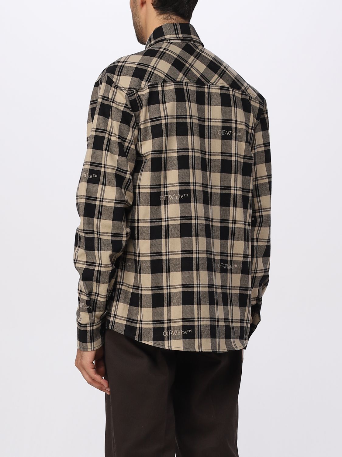Shirt Men color Beige
