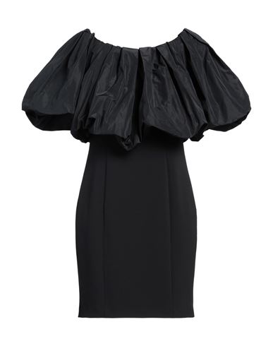 Woman Mini dress Black Size 4 Polyester, Elastane
