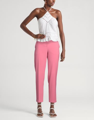 Boutique Moschino Woman Pants Fuchsia Size 12 Polyester, Elastane