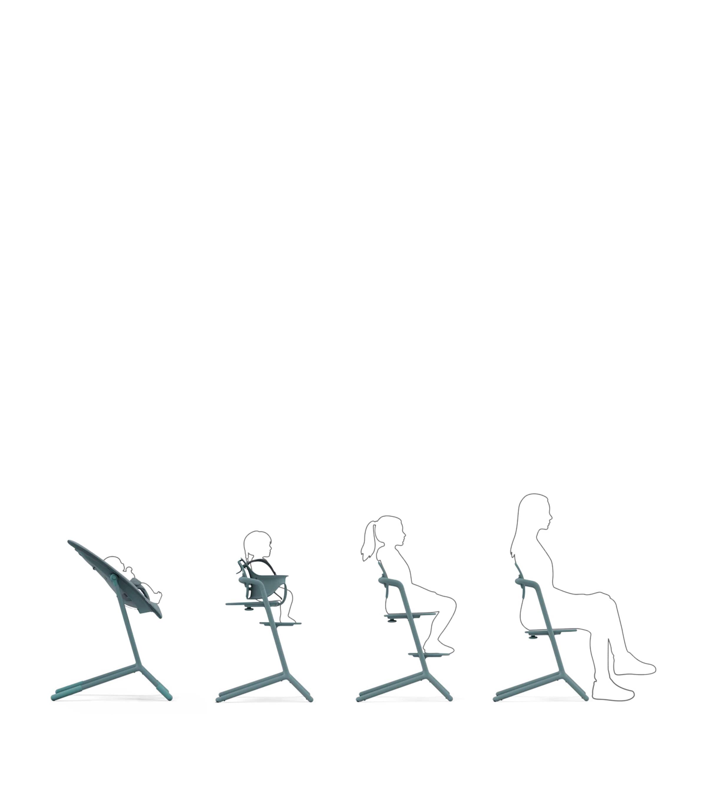 Lemo High Chair 4-in-1 Set