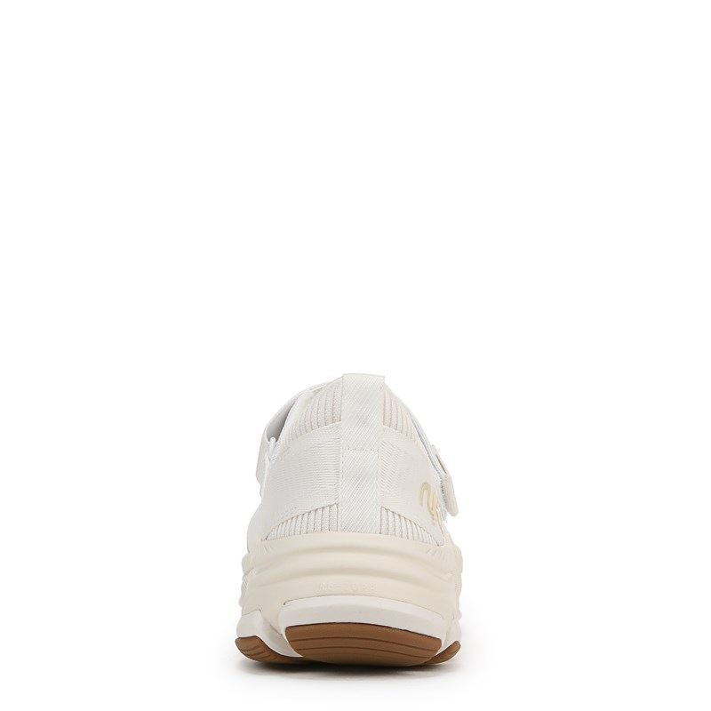 Women's Devotion Max Mary Jane Walking Sneakers (Brilliant White Mesh Fabric)
