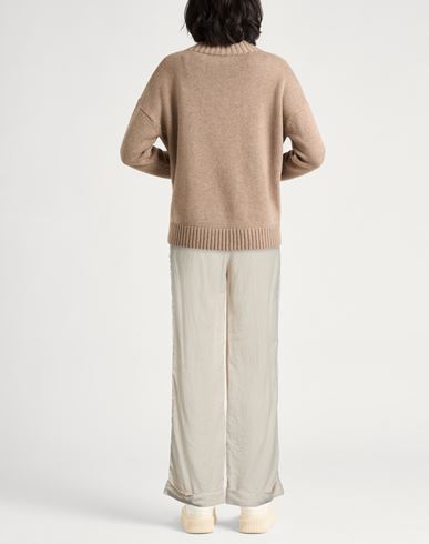 Woman Pants Beige Size 8 Linen, Cotton