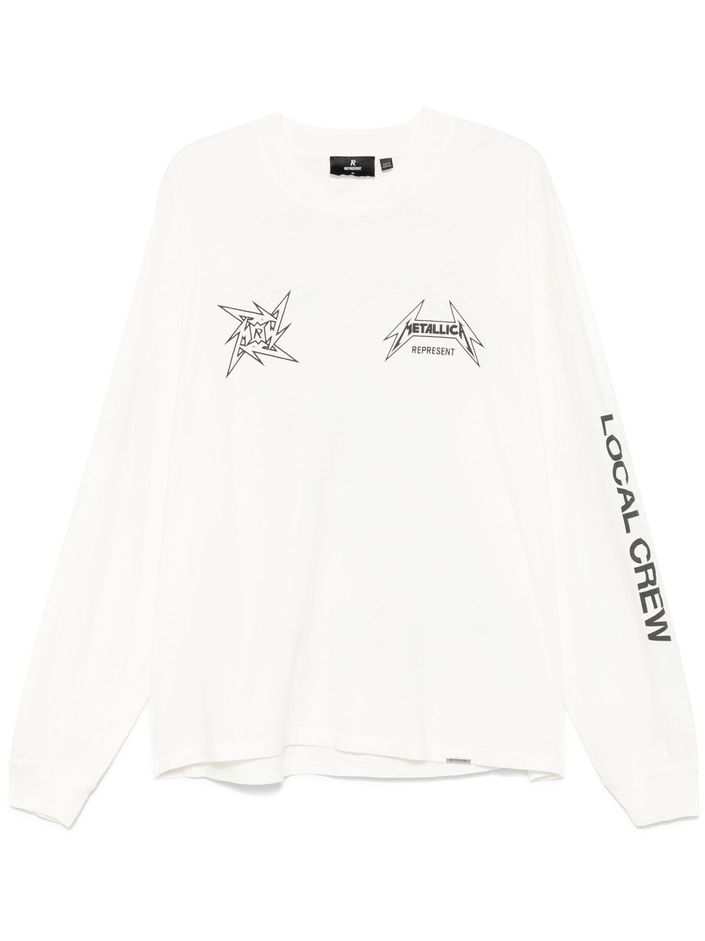 X Metallica Local Crew T-shirt - White