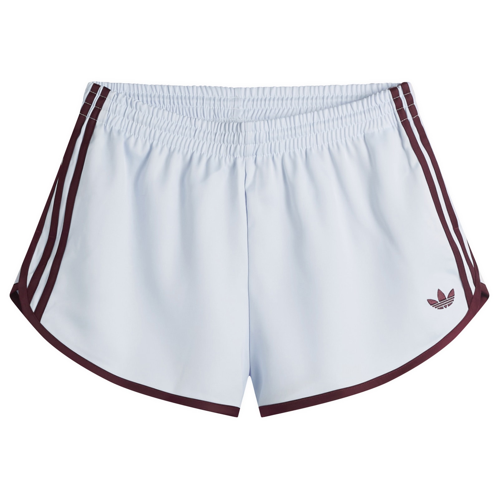 Women's 3S Sprinter Shorts in Crystal Sky/Maroon