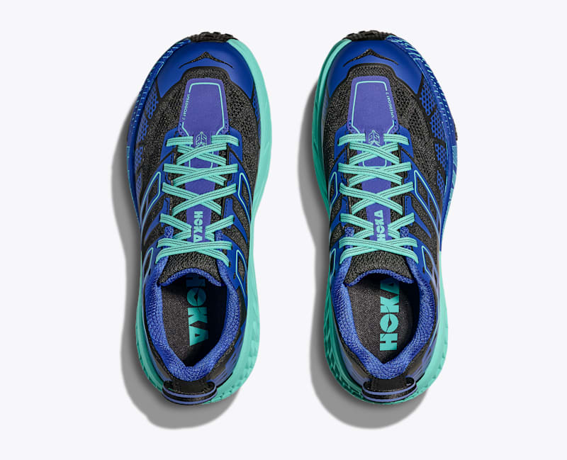 HOKA Speedgoat 2 Shoes in Obsidian/Ultramarine