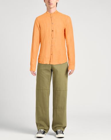 Man Shirt Mandarin Size S Linen
