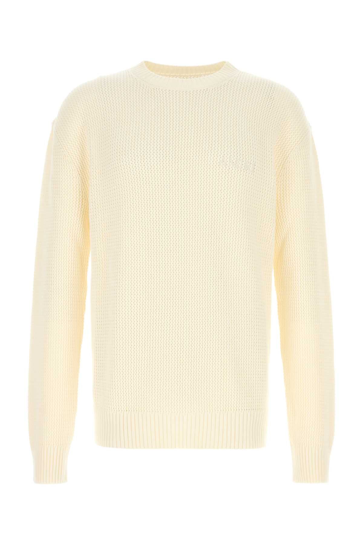 Crochet Sweater — Beige