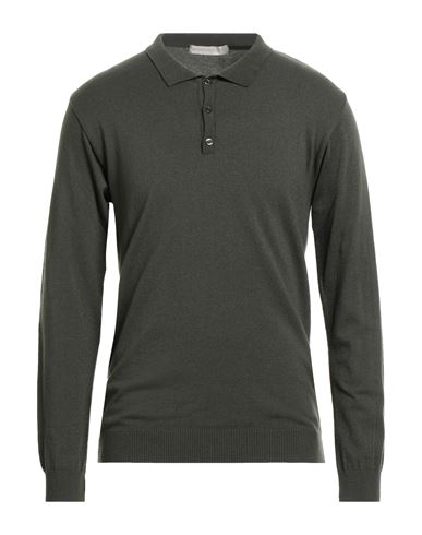 Man Sweater Military green Size XXL Polyacrylic, Merino Wool, Polyamide, Elastane