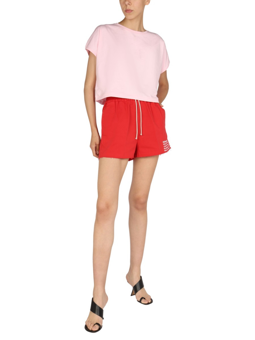 Red Logo Shorts