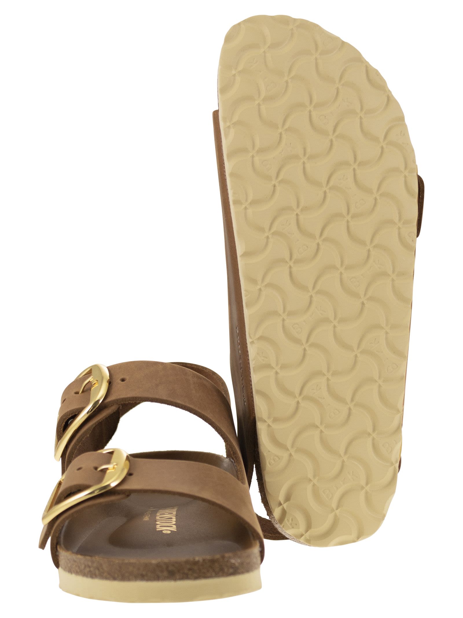 Birkenstock Milano Big Buckle Oiled Leather Sanda