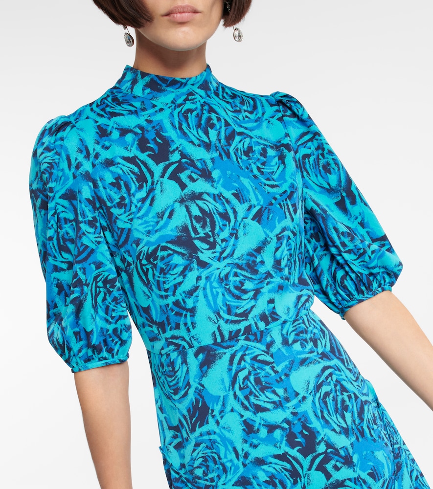 Diane von Furstenberg Nella crêpe midi dress
