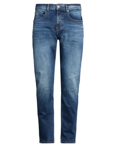 Man Jeans Blue Size 30 Cotton, Lyocell, Elastomultiester, Elastane